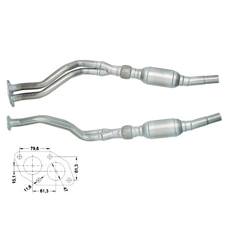 Direc fit CAT in DPF Magnaflow Magnaflow Catalytic Converter for AUDI VOLKSWAGEN | race-shop.si