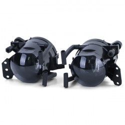 Clear glass fog light HB4 Black Smoke fits BMW 3 Series E90 E91 from 05 POŠKODOVANA
