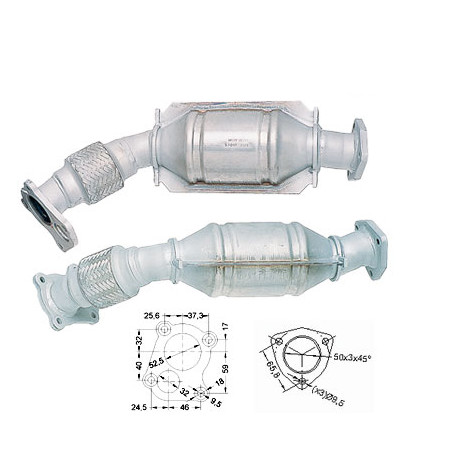 Direc fit CAT in DPF Magnaflow Magnaflow Catalytic Converter for AUDI VOLKSWAGEN | race-shop.si