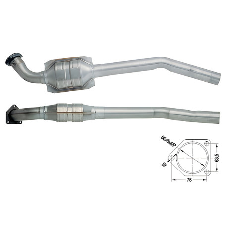 Direc fit CAT in DPF Magnaflow Magnaflow Catalytic Converter for BMW | race-shop.si