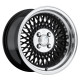 Klutch wheels Klutch SL1 16x8 ET15 4x100 Gloss Black w/ Machined Lip | race-shop.si