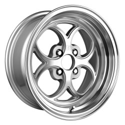 Klutch SL2 16x8 ET10 4x100 Silver Machined Face