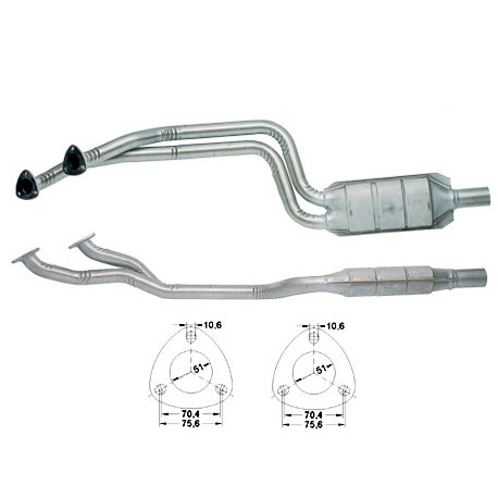 Direc fit CAT in DPF Magnaflow Magnaflow Catalytic Converter for BMW | race-shop.si