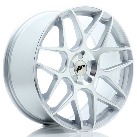 Aluminium wheels Japan Racing JR18 19x8,5 ET35 5x120 Silver Machined | race-shop.si