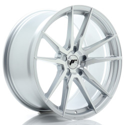 Japan Racing JR21 20x10 ET40 5x120 Silver Machined