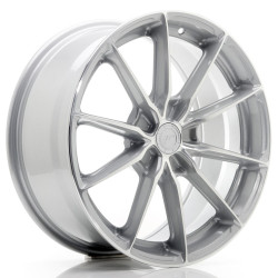 Japan Racing JR37 18x8 ET45 5x112 Silver Machined