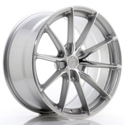 Japan Racing JR37 20x10 ET25 5x112 Silver Machined Face