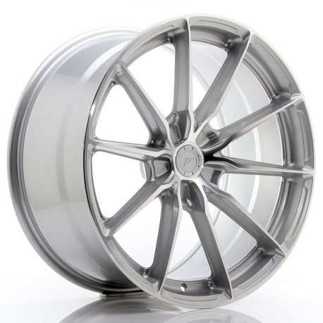 Aluminium wheels Japan Racing JR37 20x10 ET45 5x112 Silver Machined | race-shop.si