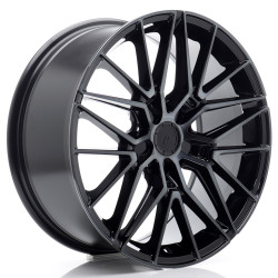 Japan Racing JR38 18x8 ET35 5x112 Black Machined