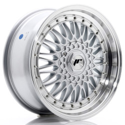 Japan Racing JR9 17x7,5 ET35 5x112/120 Silver w/ Machined Lip+Silver Rivets