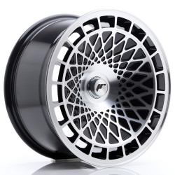 Japan Racing JR14 15x8 ET25 4x100 Gloss Black Machined Face