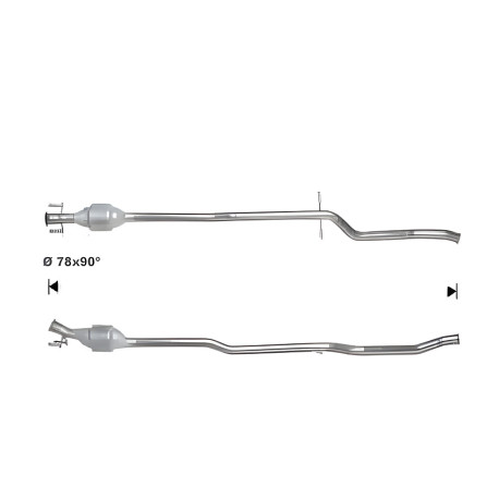 Direc fit CAT in DPF Magnaflow Magnaflow Catalytic Converter for CITROËN | race-shop.si