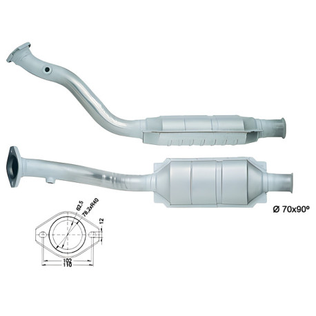 Direc fit CAT in DPF Magnaflow Magnaflow Catalytic Converter for CITROËN | race-shop.si