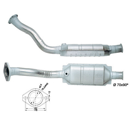 Direc fit CAT in DPF Magnaflow Magnaflow Catalytic Converter for CITROËN | race-shop.si
