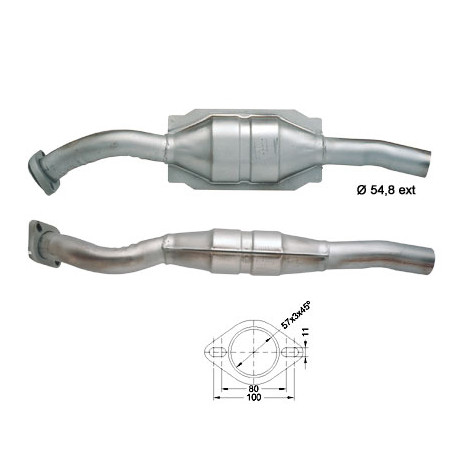 Direc fit CAT in DPF Magnaflow Magnaflow Catalytic Converter for CITROËN PEUGEOT | race-shop.si