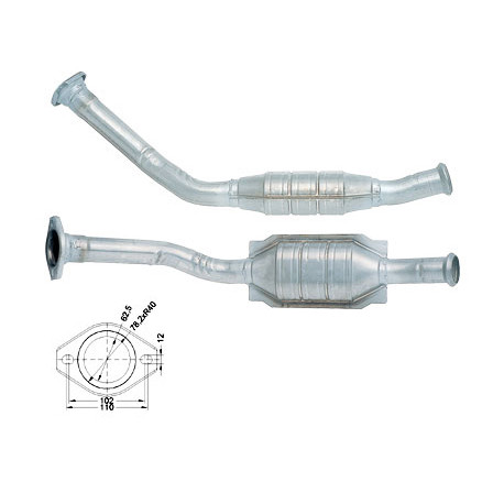 Direc fit CAT in DPF Magnaflow Magnaflow Catalytic Converter for CITROËN | race-shop.si