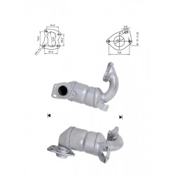 Magnaflow Catalytic Converter for DACIA RENAULT