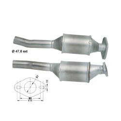 Magnaflow Catalytic Converter for FIAT