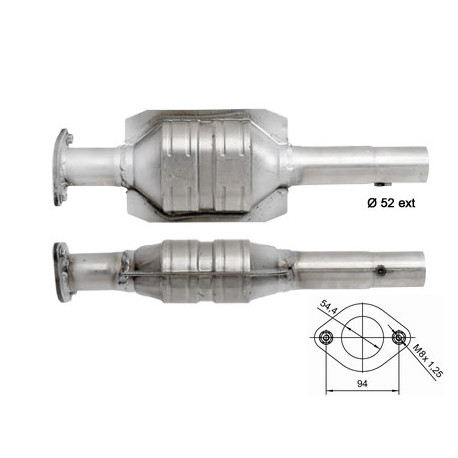 Direc fit CAT in DPF Magnaflow Magnaflow Catalytic Converter for FIAT | race-shop.si