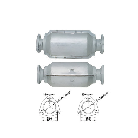 Direc fit CAT in DPF Magnaflow Magnaflow Catalytic Converter for FIAT | race-shop.si