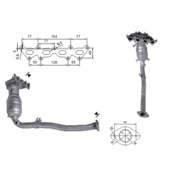 Magnaflow Catalytic Converter for FIAT