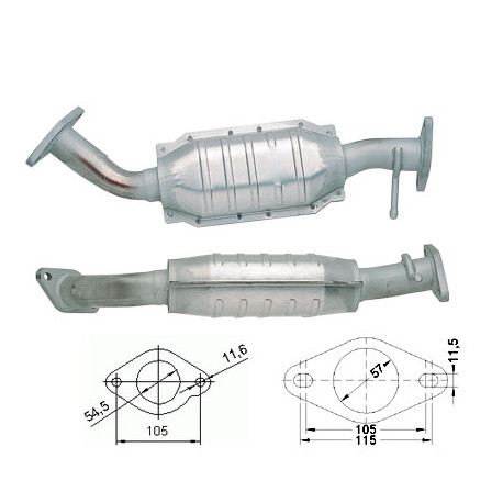 Direc fit CAT in DPF Magnaflow Magnaflow Catalytic Converter for FORD | race-shop.si
