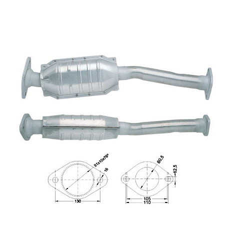 Direc fit CAT in DPF Magnaflow Magnaflow Catalytic Converter for FORD | race-shop.si