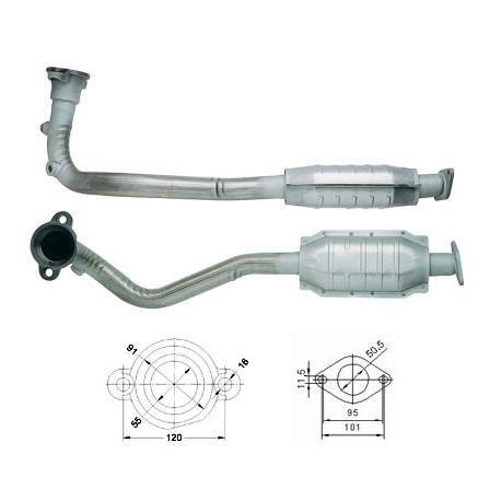 Direc fit CAT in DPF Magnaflow Magnaflow Catalytic Converter for FORD | race-shop.si