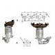 Direc fit CAT in DPF Magnaflow Magnaflow Catalytic Converter for FORD | race-shop.si