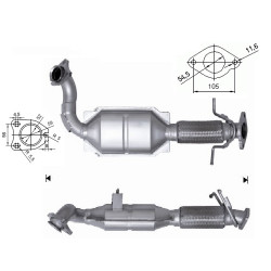 Magnaflow Catalytic Converter for FORD