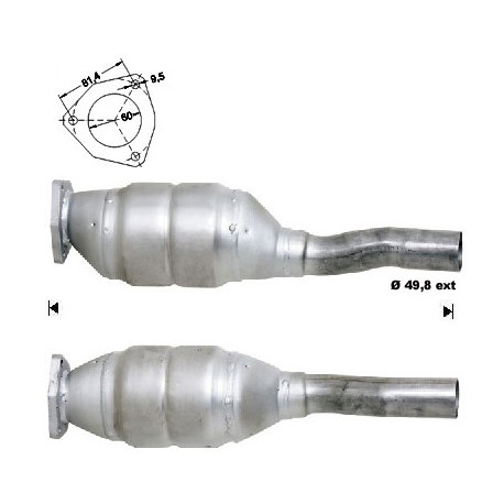 Direc fit CAT in DPF Magnaflow Magnaflow Catalytic Converter for FORD SEAT VOLKSWAGEN | race-shop.si