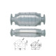 Direc fit CAT in DPF Magnaflow Magnaflow Catalytic Converter for FORD | race-shop.si