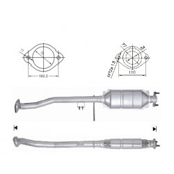 Magnaflow Catalytic Converter for FORD