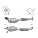 Direc fit CAT in DPF Magnaflow Magnaflow Catalytic Converter for FORD | race-shop.si