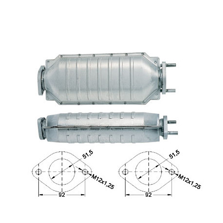 Direc fit CAT in DPF Magnaflow Magnaflow Catalytic Converter for HYUNDAI KIA MITSUBISHI | race-shop.si