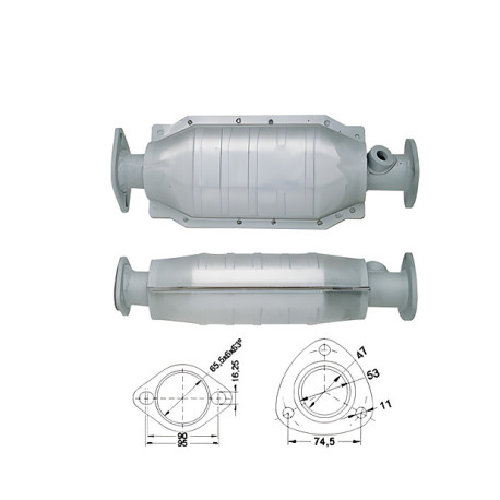 Direc fit CAT in DPF Magnaflow Magnaflow Catalytic Converter for HONDA | race-shop.si