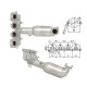 Direc fit CAT in DPF Magnaflow Magnaflow Catalytic Converter for HYUNDAI | race-shop.si
