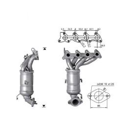Magnaflow Catalytic Converter for HYUNDAI