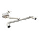 Izpušni sistemi XFORCE XForce 3" Cat-Back System + Varex Muffler for VOLKSWAGEN GOLF 2010-2013 GTI MK 6 | race-shop.si