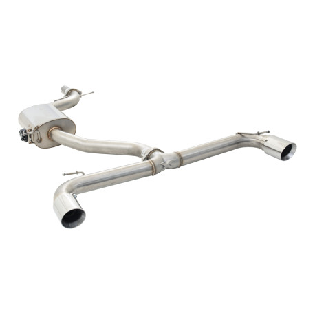 Izpušni sistemi XFORCE XForce 3" Cat-Back System + Varex Muffler for VOLKSWAGEN GOLF 2010-2013 GTI MK 6 | race-shop.si