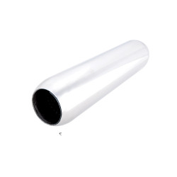 Hot Dog Resonator 3" Inlet, 14" Long, Stainless Steel