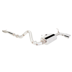 3" Cat-Back System with Varex Mufflers for JEEP WRANGLER 2012-2018 JK ERB 3.6L V6
