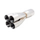 Prirobnice Stainless Steel 4-1 Collector, From 4 x 2″ To Single 3.5″ | race-shop.si