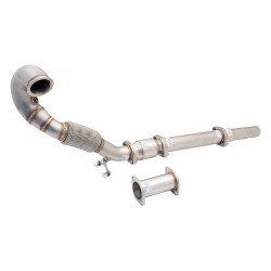 3" Downpipe with High-Flow Catalytic Converter (track only) for VOLKSWAGEN GOLF 2013-2020 GTI MK 7 & 7.5