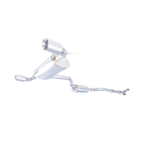 Izpušni sistemi XFORCE 3" Turbo-Back System with Varex Muffler for FORD FOCUS 2006-2011 ST | race-shop.si