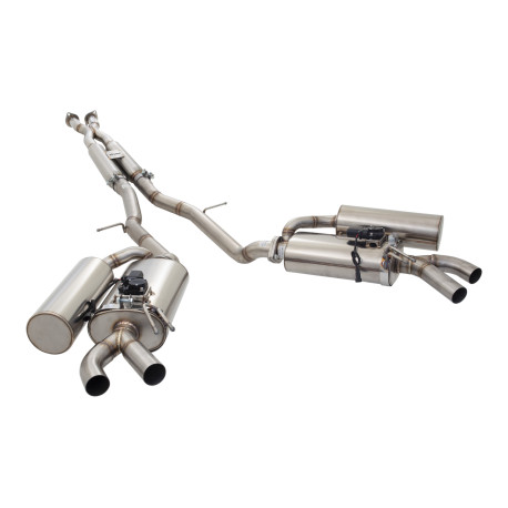 Izpušni sistemi XFORCE 2.5" Cat-Back System with Varex Mufflers for KIA STINGER 2017- GT 3.3L V6 TWIN TURBO RWD | race-shop.si