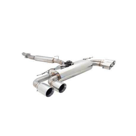 Izpušni sistemi XFORCE 3" Cat-Back System with Varex Muffler and Smartbox Controler for AUDI S3 2013-2020 8V SEDAN | race-shop.si