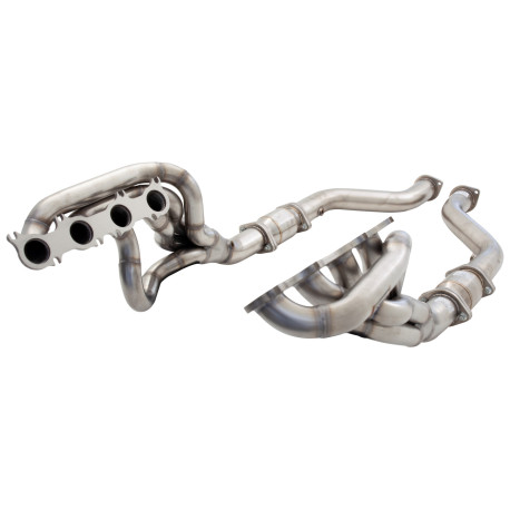 Izpušni sistemi XFORCE 1"7/8 Header with High-Flow Catalytic Converters for FORD MUSTANG 2015-2017 CONVERTIBLE GT 5.0L V8 (track only) | race-shop.si