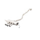 Izpušni sistemi XFORCE 3" Cat-Back System with Varex Muffler for HONDA CIVIC 2017- TYPE R FK8 | race-shop.si