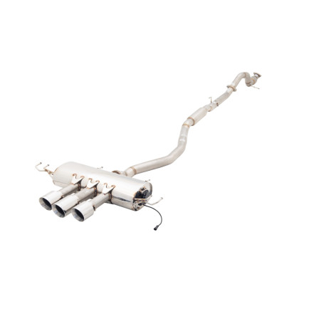 Izpušni sistemi XFORCE 3" Cat-Back System with Varex Muffler for HONDA CIVIC 2017- TYPE R FK8 | race-shop.si